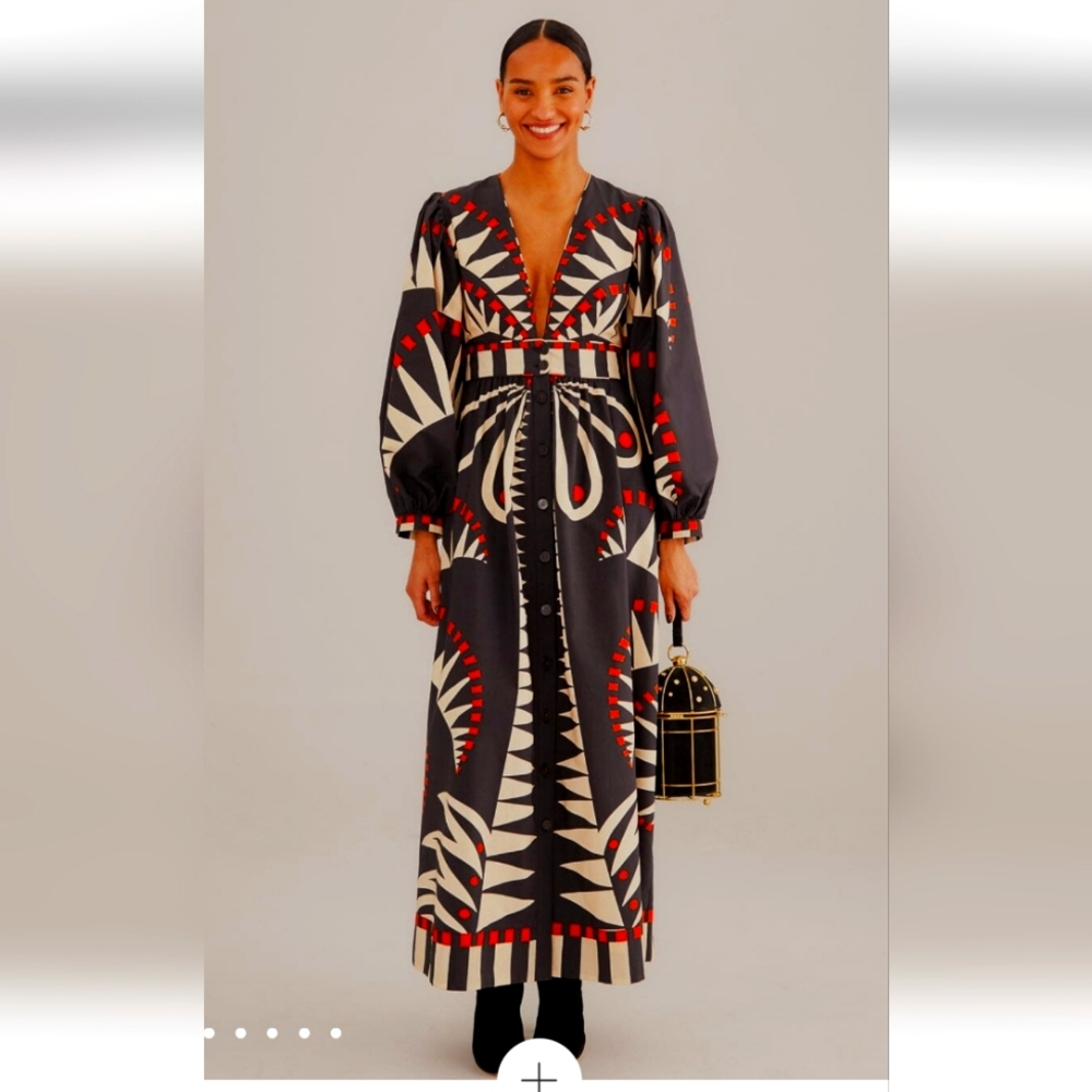 Farm Rio Maxi Dress XS